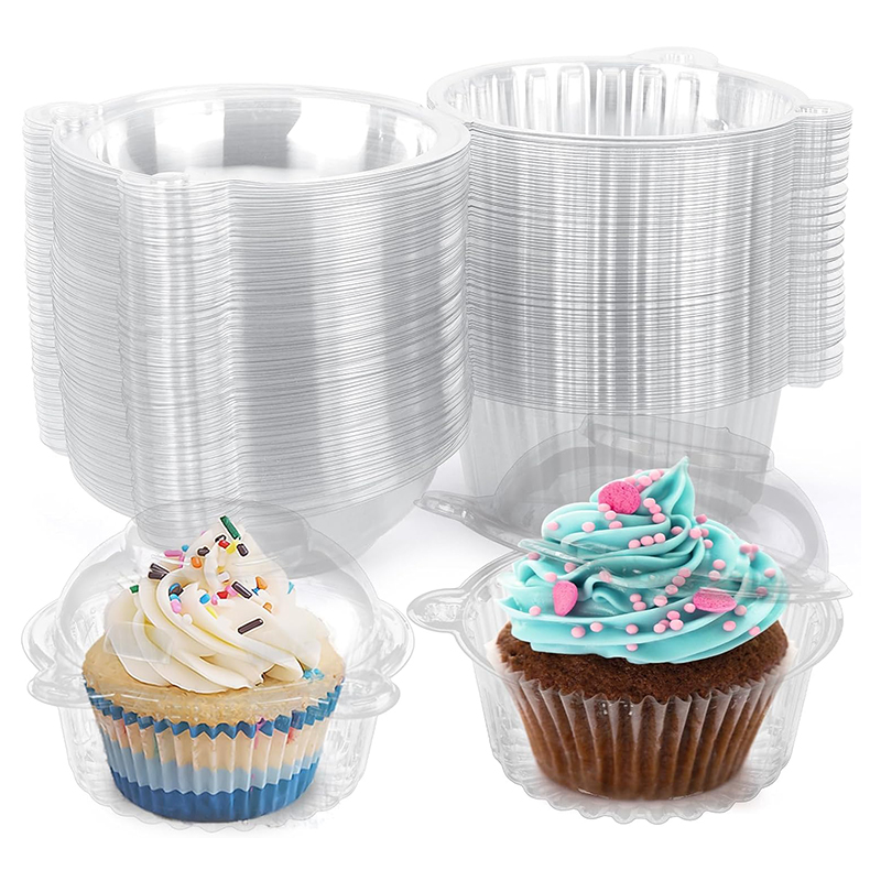 Plastic Dome Clear - 컵케이크 포장 박스, 두꺼운 투명 디저트