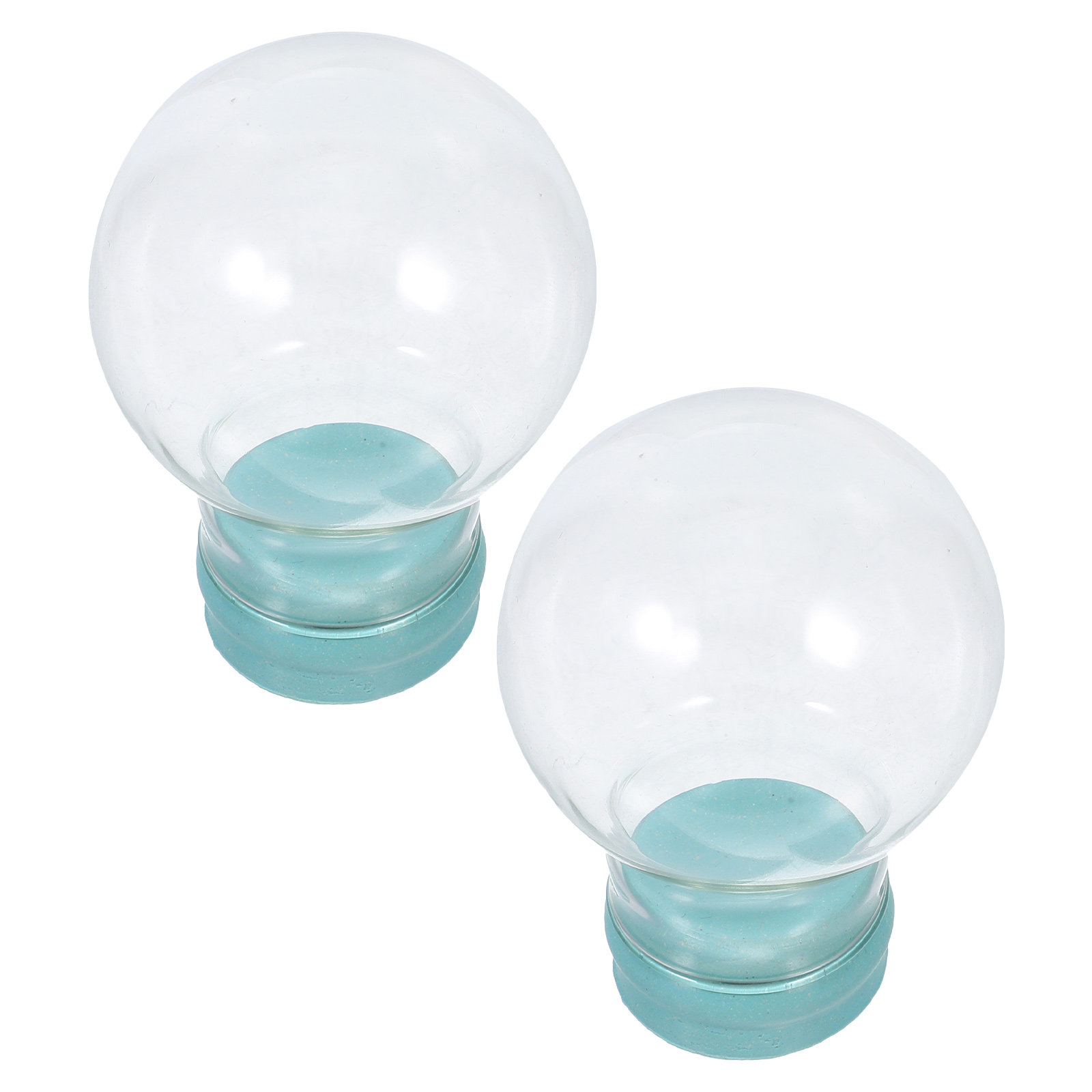 2Pcs 클리어 스노우 글로브 돔 유리 DIY 채울 수 - Plastic Dome Clear 리뷰 및 가격